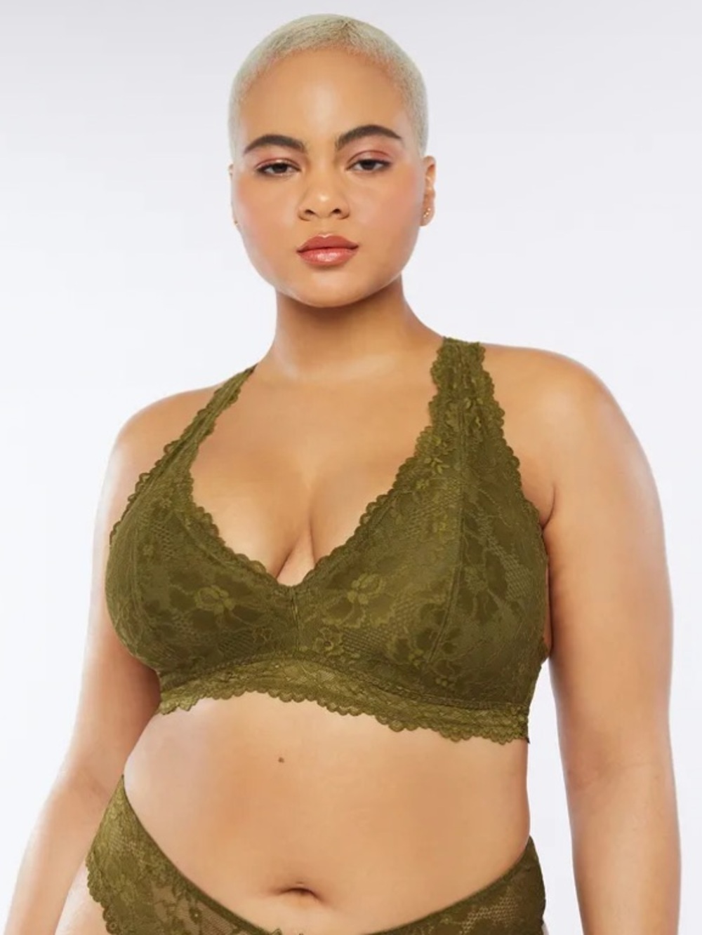 SAVAGE X FENTY Floral Lace Bralette size 3X